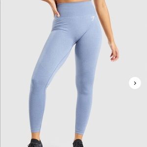 Gymshark Vital Seamless 2.0 Leggings in Blue Marl